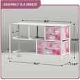thumbnail image 5 of GGI International Dresser w/ 5 Drawers Furniture Storage Chest for Home, Bedroom Tie-Dye Pink, 5 of 9