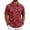 Red, variant on Mfakffe Men's Polo Shirts Summer Casual Golf Tshirts Big and Tall Short Sleeve Lapel Collar Tees Business Cotton Tops (White, L)