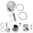thumbnail image 2 of Piston Kit +0.50 For Yamaha 175DT 175MX YT175 1974-1982 Bore Size 66.50mm, 2 of 6