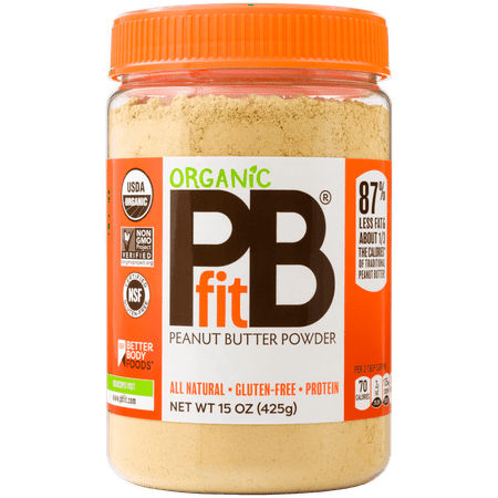 PBfit Organic All-Natural Peanut Butter Powder, 15