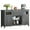 Gray, variant on Dextrus 59" Sideboard Buffet Cabinet with Drawers & Doors, Farmhouse Kitchen Storage Cabinet, Gray