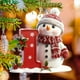thumbnail image 1 of Adornos navideños, adornos navideños, regalos navideños, 26 letras, decoración para árbol de Navidad, colgante, adornos para árbol de Navidad, adornos navideños DIY, decoración navideña, decoración co, 1 of 9