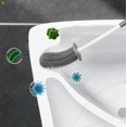 thumbnail image 4 of Cepillo de baño CHAO de secado rápido para pared o piso color gris, 4 of 5