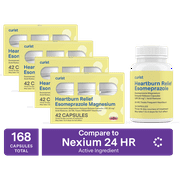 Curist Esomeprazole Magnesium 20 mg 168 Ct Capsules (4x42) | Nexium Generic Heartburn Medicine
