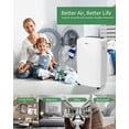thumbnail image 2 of Shinco 40-Pint Dehumidifier for 2,000 Sq.Ft Medium Rooms and Basements, 2 of 7