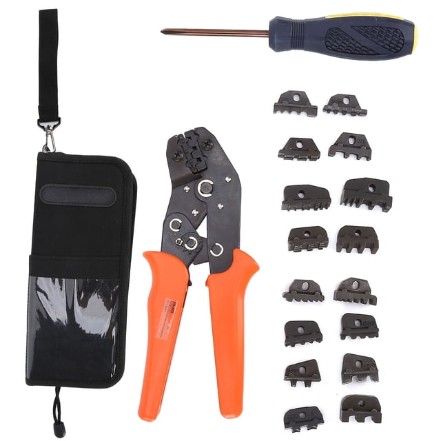 Terminal Crimp , Crimping Jaw Kit High Carbon Steel Jaws For Wire Ends Cutting