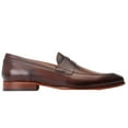 thumbnail image 2 of Base London Mens Bruno Leather Penny Loafers, 2 of 4