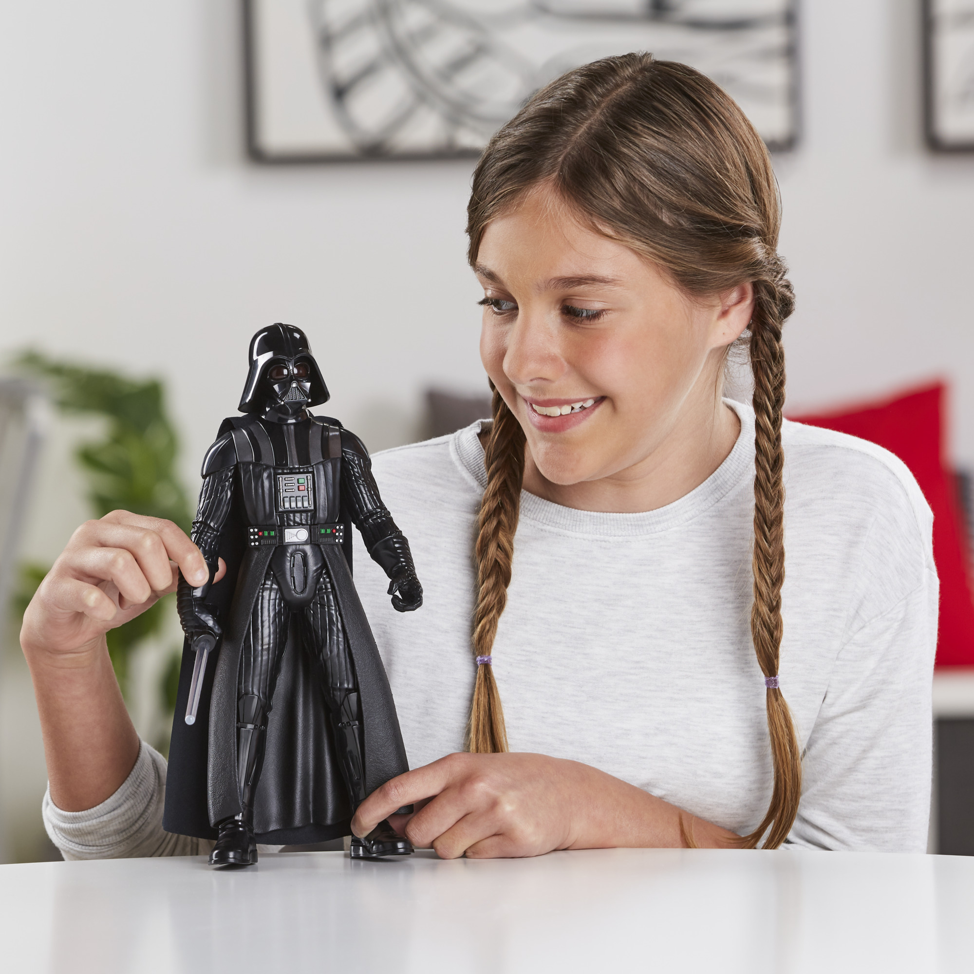 Star Wars: Obi-Wan Kenobi Darth Vader Toy Action Figure for Boys and Girls Ages 4 5 6 7 8 and Up (12”) - image 5 of 11