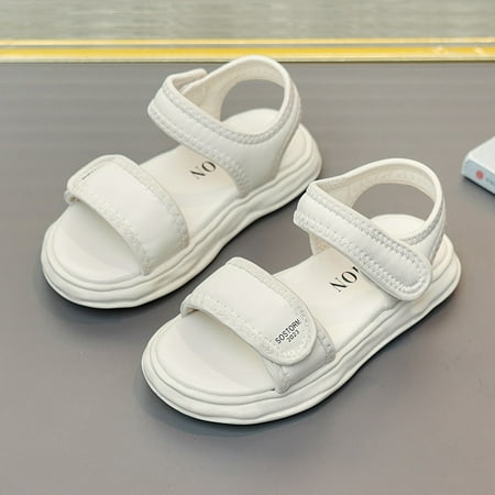 

Girls‘ Shoes Children‘s Soft Sole Little Girl Student Baby Summer New Large Children‘s Velcro Sports Sandals