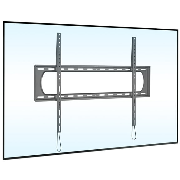 Mount-It! Heavy Duty XXL Fixed TV Wall Mount, 60" to 120" TV's, Capacity 264 lbs. Lifetime Guarantee