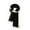 Black, variant on Scarf for Women Solid Color Knitted Scarf Fleece Lined Long Scarves Cold Weather Long Shawl Knit Wraps Winter Scarves for Women A One Size