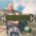 thumbnail image 3 of Enlazador correas desmontable Molle Insignia extendida Base Accesorio expansión mochila funcional (Correa velcro-Verde militar), 3 of 6
