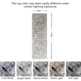 thumbnail image 2 of JV Home Runner Rug Oushak Grey 2' x 7' Washable Rugs Anti Slip, 2 of 7