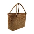 thumbnail image 3 of koolsoo Rural Rattan Woven Bag Gift Bag Pouches Rattan Storage Serving Basket Candy Bags 26x13x17CM, 3 of 8
