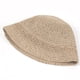 thumbnail image 4 of Sombrero de paja para mujer, sombrero de pescador tejido, sombrero de playa, gorra plegable, gorras de verano, sombrero de pescador para mujer, 4 of 5