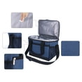 thumbnail image 4 of Unique Bargains Insulated Lunch Bag Leakproof Lunch Box for Work Office Navy Blue, 4 of 6