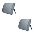 thumbnail image 3 of Transemion Relieve Back Pain Memory Cotton Lumbar Support Pillow Wide Application darkgray 33x32x10cm 2Set, 3 of 6