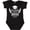 AB-Black, variant on Class of 2035 with Graduation Cap and Wings Boys or Girls Baby Bodysuit