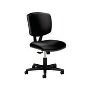 HON H5703.SB11.T Volt Series Task Chair with Synchro-Tilt, Black Leather