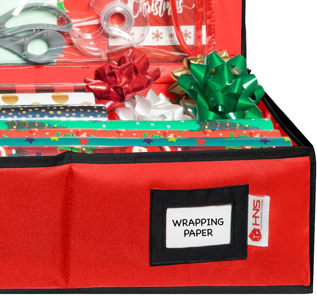 HOLDN' STORAGE Wrapping Paper Container Holds 27 Rolls photo 2
