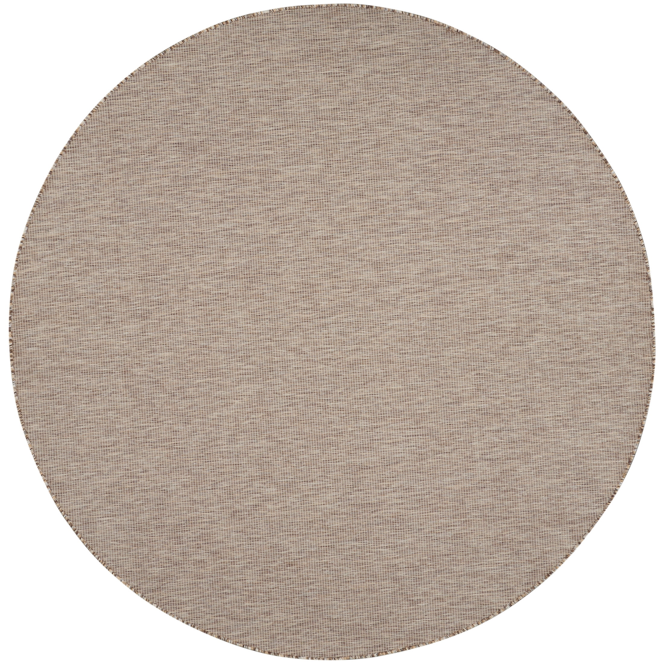 Nourison Positano Indoor/Outdoor Beige 8' x round Area Rug, (8 Round)