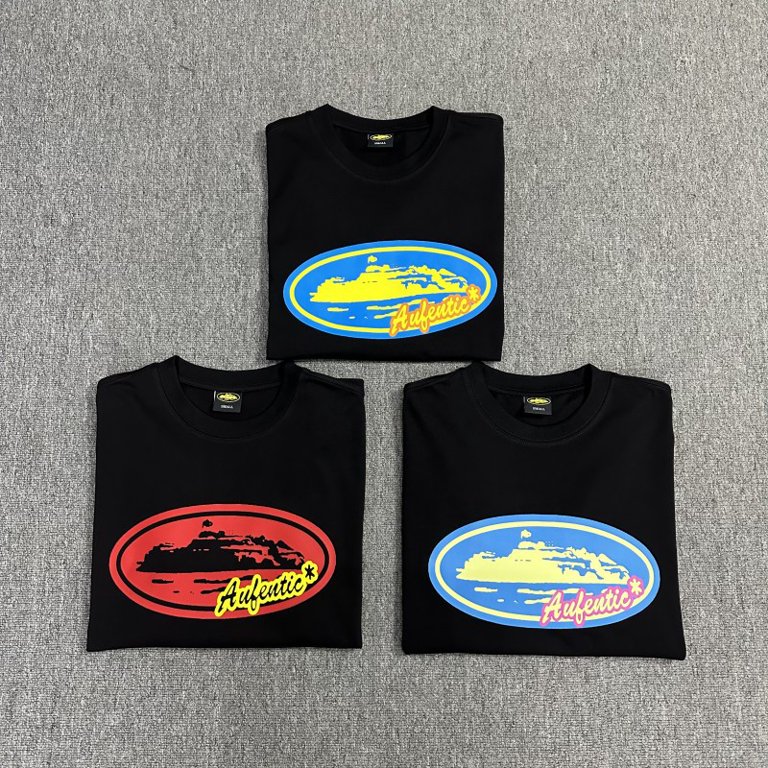 トップス corteiz  TEE Corteiz Alcatraz T-shirt Black/Blue Men's - US
