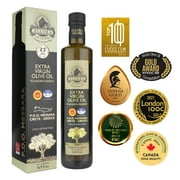 Ellora Farms | Global Gold Award Winner | Single Estate Extra Virgin Olive Oil | PDO Messara Valley, Crete Greece | Cold Pressed with High Polyphenols | Large 17 oz. Bottle