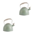 thumbnail image 1 of Billuyoard Portable Whistling Kettle 3L Large Capacity Kettle Water Verde claro 2Conjunto, 1 of 1