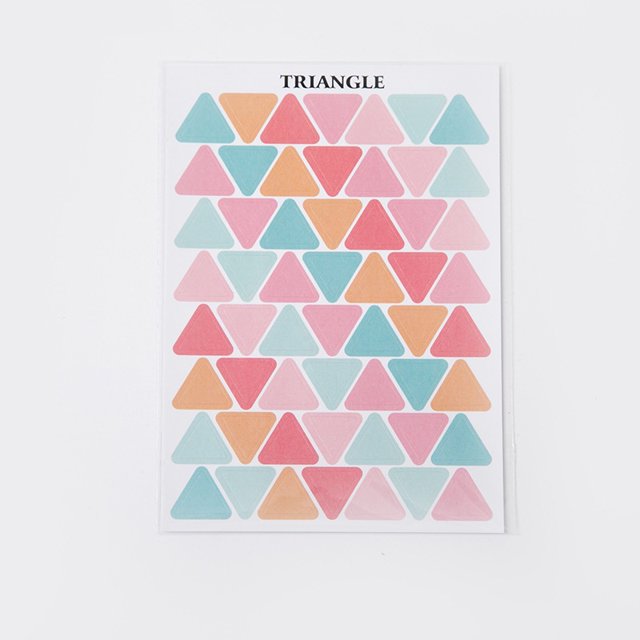 Calcomanía De Estilo Acuarela De Dibujos Animados/Simple De Gráficos Lindo Manual DIY Pegatina Decorativa