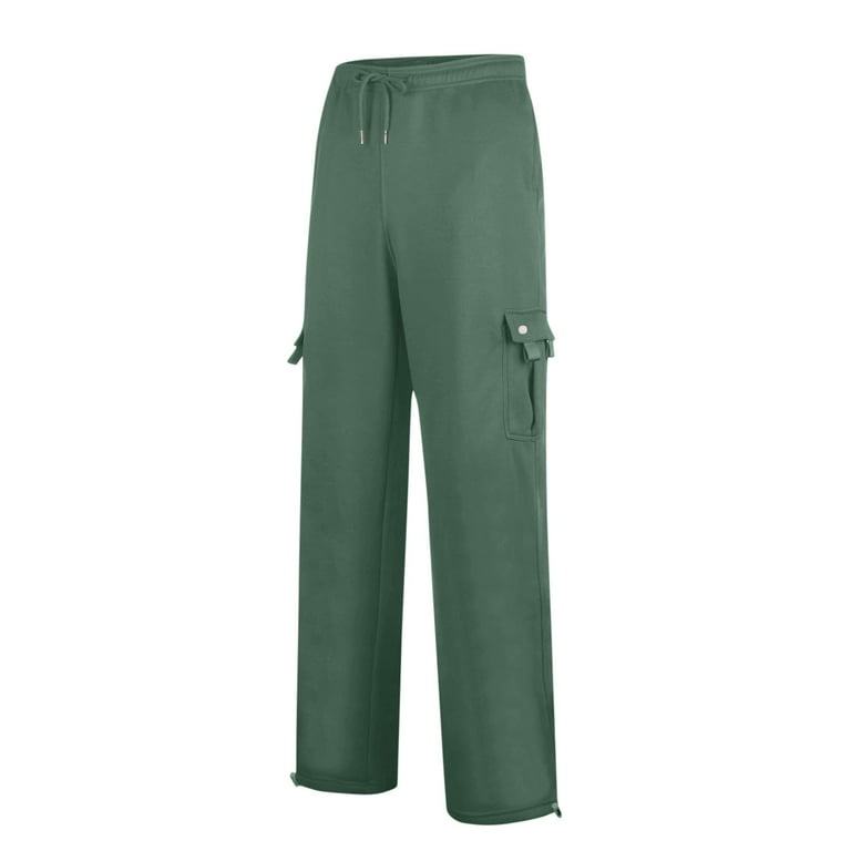 Casual Simplicity Solid Fold Loose High Waist Wide Leg Solid Color Bottoms(7 Colors) Casual Simplicity Solid Fold Loose High Waist Wide Leg Solid Color Bottoms(7 Colors)