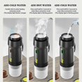 thumbnail image 2 of Vett (Vert) Cafetières Électriques Portables, Cafetière de Voyage 3-en-1 pour Véhicule Récréatif, charge USB et Chauffage Sans Fil, Idéal pour RV, Randonnée, 2 of 5