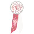 thumbnail image 1 of Beistle RS559 Welcome Baby Girl Rosette, 1 of 1