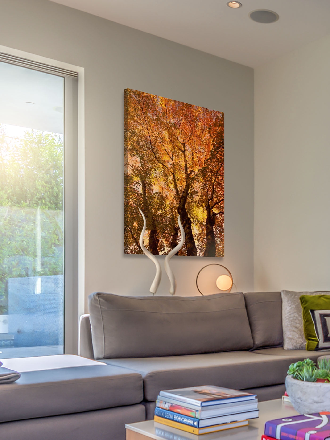 "The Trees Dance" Painting Print on Canvas