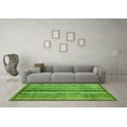 thumbnail image 3 of Ahgly Company Indoor Rectangle Abstract Green Modern Area Rugs, 5' x 7', 3 of 4