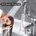 thumbnail image 4 of Amdohai Douchette à Main Ensemble de Pulvérisateur et Rinçage pour Lavabo de Salle de Bain pour Lavage des Cheveux, 4 of 7