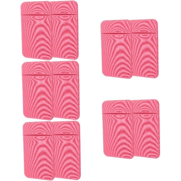 10 pcs Mobile Phone Back Sticker Card Wallets Credit Holder Phone Back Bag Backrest Intelligent