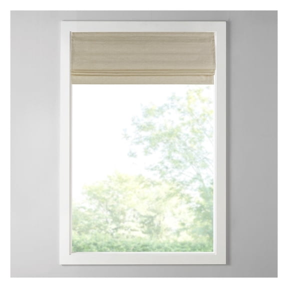 Printed Faux Silk Room Darkening Cordless Shade