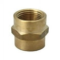 thumbnail image 2 of JMF 1/2 in. FPT x 1/8 in. Dia. FPT Yellow Brass Reducing Coupling (Pack of 5), 2 of 2