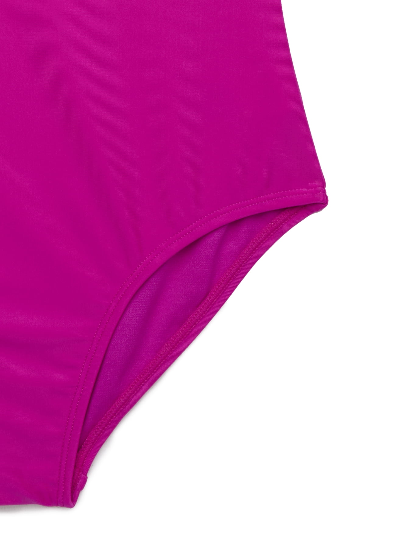 Wonder Nation Girls Floral Applique One-Piece Swimsuit with UPF 50, Sizes 4-16