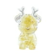 thumbnail image 2 of Eoozwa 1 Packs Christmas Deer Ornament Resin Desktop Decor for Holiday TV Stand Coffee Table Office Festive Miniature Scene Long Lasting Christmas Gift, 2 of 6