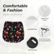 thumbnail image 4 of Balery Disco Mirror Ball Pantalones cortos deportivos para mujer con forro y dos bolsillos, elásticos, para entrenamiento, gimnasio, yoga-XX-Large, 4 of 7