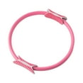 thumbnail image 4 of Siruishop Pilates Ring Balance Training Yoga Practical Exercise for Back Legs Shoulder Pink, 4 of 8
