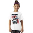 thumbnail image 3 of Street Fighter E Honda Heavy Hitter Crewneck T Shirts Boy Girl Teen Brisco Brands XS, 3 of 6