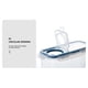 thumbnail image 3 of Wosthever Frescura con tanque de almacenamiento transparente para ingredientes domésticos, tanque sellado de alimentos, almacenamiento de Organizadores de utensilios de cocina azul Grande 4L, 3 of 6