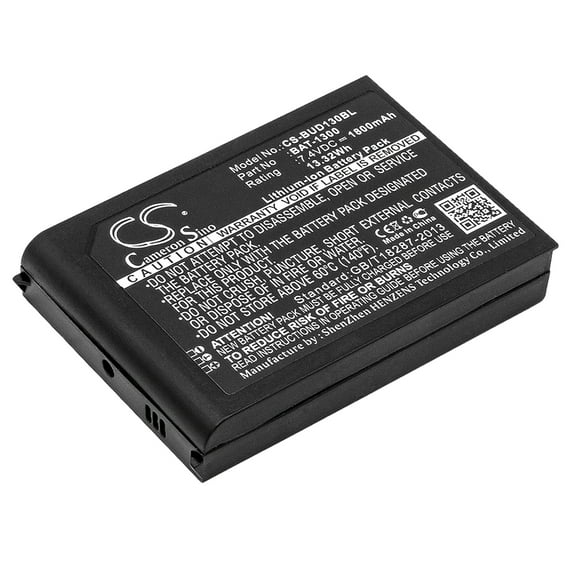 Replacement for Bluebird BAT-1300 Battery - Fully Compatible with Pidion BIP-1300 - (1800mAh Li-ion)