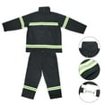 thumbnail image 3 of Fire Resistant Coverall,Flame Retardant Clothing Fireproof Flame Resistant Uniform Fireproof Suit High Capacity, 3 of 14