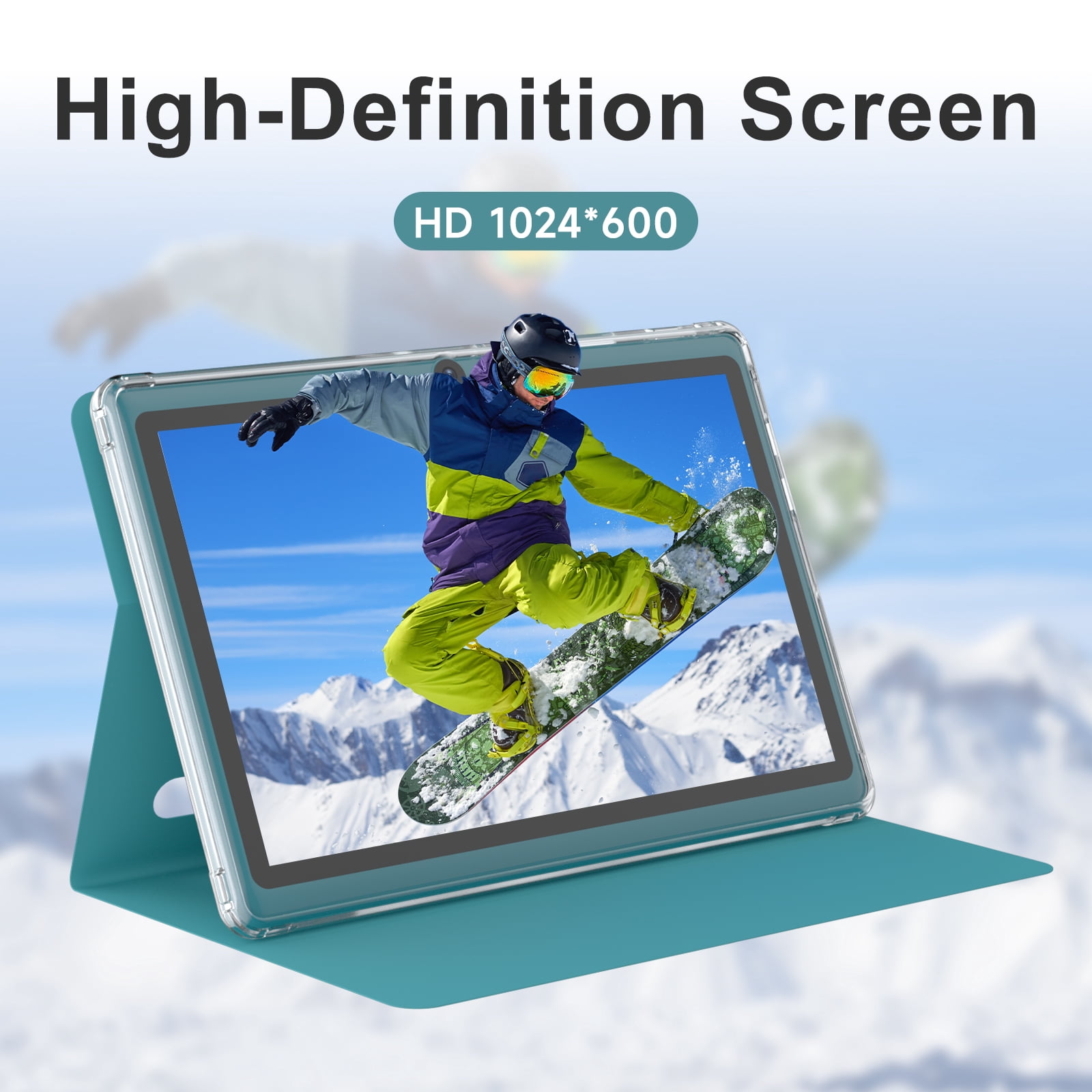 7Inch Android Tablet with Protective Case, 8GB(3+5Expand) RAM+ 32GB ROM, IPS Screen, Dual Camera, Bluetooth 5.0 WiFi Tab, Navy Blue
