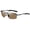 Dumb deep gun tea, variant on Mens Polarized Sunglasses UV400 Protection Half Frame Square TAC Lens Aluminum Magnesium Alloy for Driving Cycling