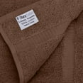 thumbnail image 6 of Luxury Hotel & Spa Collection Highly Absorbent, Quick Dry 100% Turkish Cotton 700 GSM, Eco Friendly Towel, for Bathroom Dobby Border Soft Bath Towel Set 27 X 54 -Cocoa, Bath Towels - Set of 4, 6 of 6