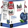 Bai Antioxidant Infused Brasilia Blueberry Flavored Water, 14 fl oz, 6 Bottles